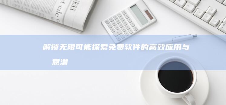 解锁无限可能：探索免费软件的高效应用与创意潜能